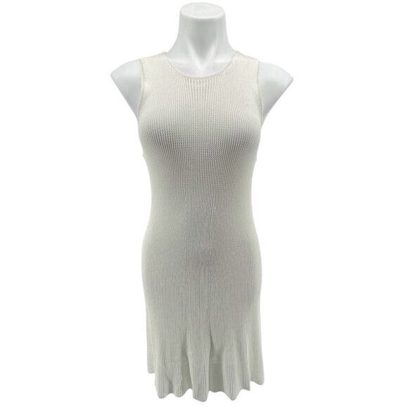 Polo Ralph Lauren White Crochet Knit Sleeveless Summer Dress Small Lined, NWT - Picture 17 of 17